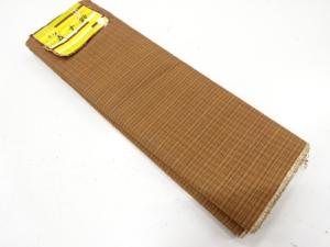 アンティーク　縞模様織り出し　丹前地反物